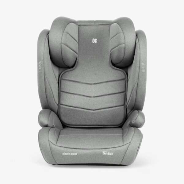 Автокресло 100-150 см Kikkaboo i-Stand  i-SIZE ISOFIX Dark Grey — изображение 2
