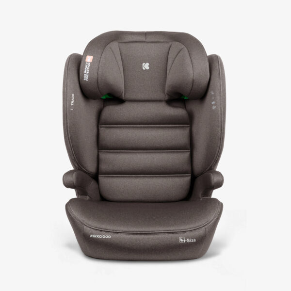 Автокресло 100-150 см Kikkaboo i-Track i-SIZE Brown — изображение 2
