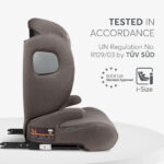 Автокресло 100-150 см Kikkaboo i-Track i-SIZE Brown — изображение 3
