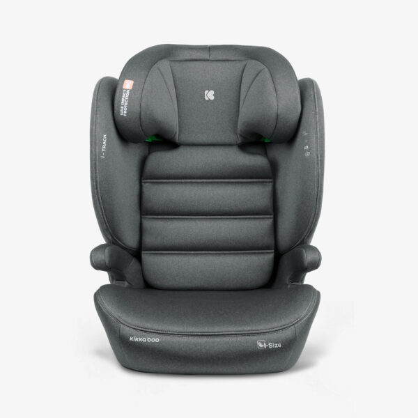 Автокресло 100-150 см Kikkaboo i-Track i-SIZE Dark Grey — изображение 2