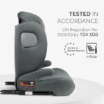 Автокресло 100-150 см Kikkaboo i-Track i-SIZE Dark Grey — изображение 3