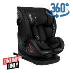 Scaun auto 40-150 cm Kikkaboo i-View i-SIZE ISOFIX Black