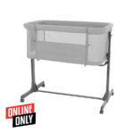 Кроватка приставная NOAH Light Grey