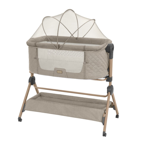 Patut si scaun de masa 2in1 Kikkaboo Sleat Me Beige - imagine 2