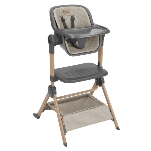 Patut si scaun de masa 2in1 Kikkaboo Sleat Me Beige - imagine 4
