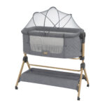 Patut si scaun de masa 2in1 Kikkaboo Sleat Me Grey - imagine 2
