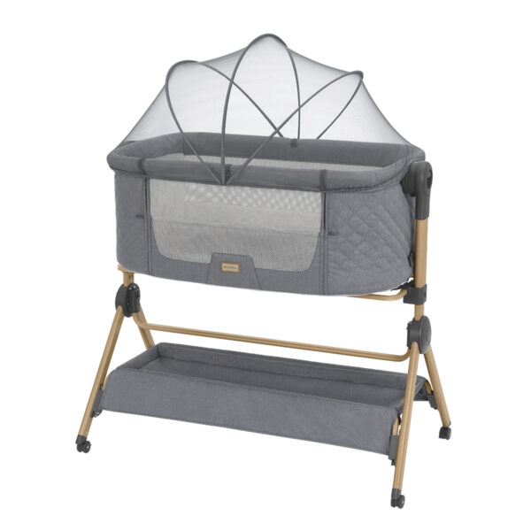 Patut si scaun de masa 2in1 Kikkaboo Sleat Me Grey - imagine 2