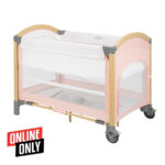 Кровать-манеж Kikkaboo TENDER 2 Lavels Pink