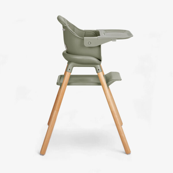 Scaun de masa 6-in-1 Kikkaboo WOODY Army Green 2024 - imagine 2