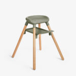 Scaun de masa 6-in-1 Kikkaboo WOODY Army Green 2024 - imagine 3