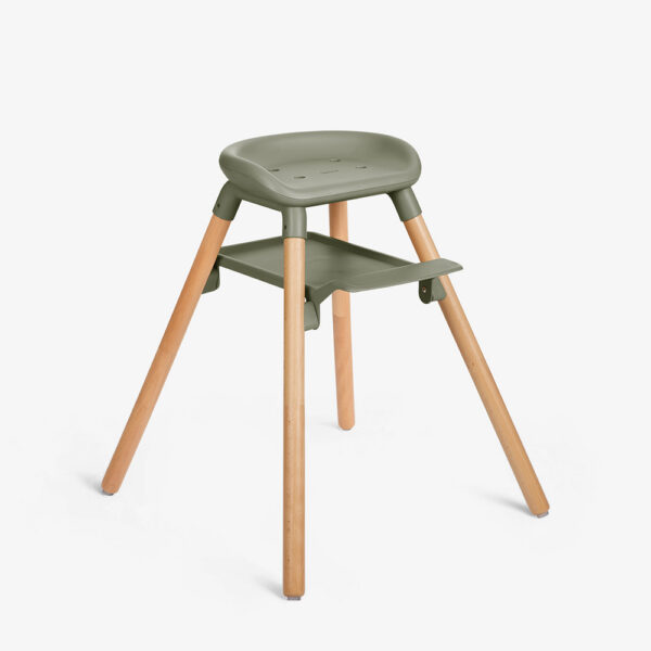 Scaun de masa 6-in-1 Kikkaboo WOODY Army Green 2024 - imagine 3
