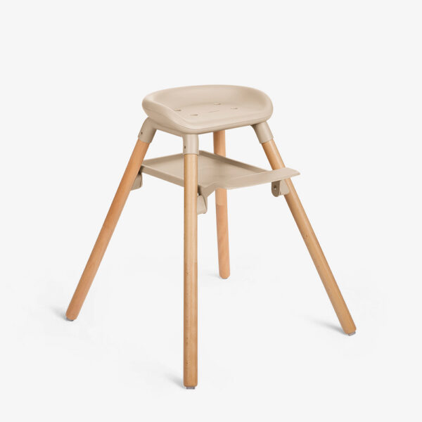 Scaun de masa 6-in-1 Kikkaboo WOODY Beige 2024 - imagine 3