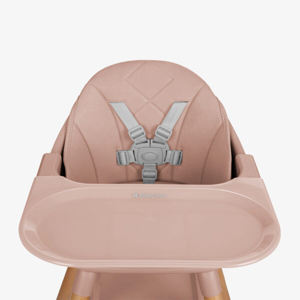 Стульчик для кормления 6-in-1 Kikkaboo WOODY Pink — изображение 4