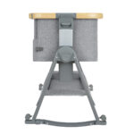 Patut Co-Sleeper Kikkaboo NANNA 2 Grey - imagine 11