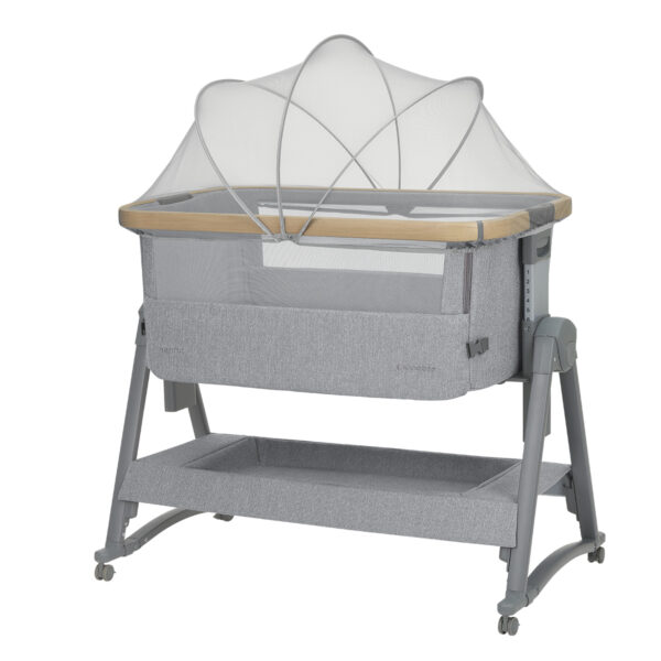 Patut Co-Sleeper Kikkaboo NANNA 2 Grey - imagine 6