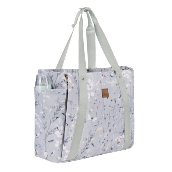 Сумка для мамы Kikkaboo FLORENCE Dreamy Fields Grey — изображение 3