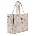 Geanta mama Kikkaboo FLORENCE Secret Garden Beige - imagine 3