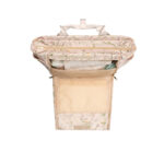Geanta mama Kikkaboo FLORENCE Secret Garden Beige - imagine 8