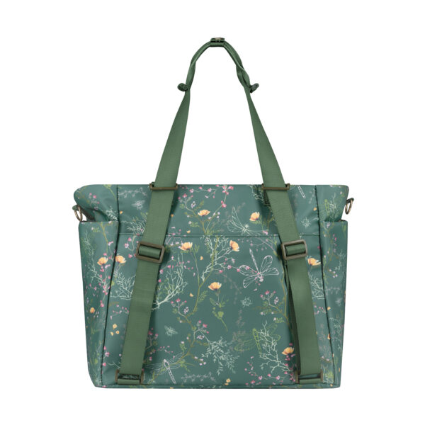 Geanta mama Kikkaboo FLORENCE Secret Garden Green - imagine 2