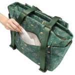 Geanta mama Kikkaboo FLORENCE Secret Garden Green - imagine 7