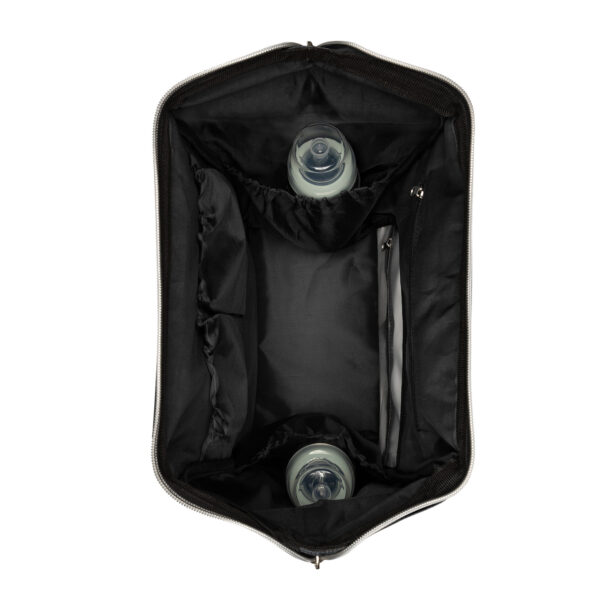 Rucsac pentru accesorii Kikkaboo SIENA Dark Grey 2025 - imagine 9