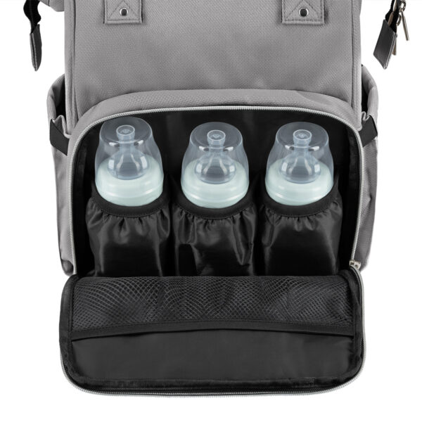 Сумка для мамы Kikkaboo SIENA Light Grey 2025 — изображение 9
