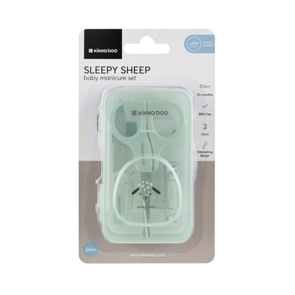 Set manichiura bebe Kikkaboo Sleepy Sheep - imagine 4
