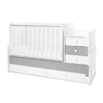 Patuc pentru copii Lorelli MAXI PLUS NEW White Stone Grey