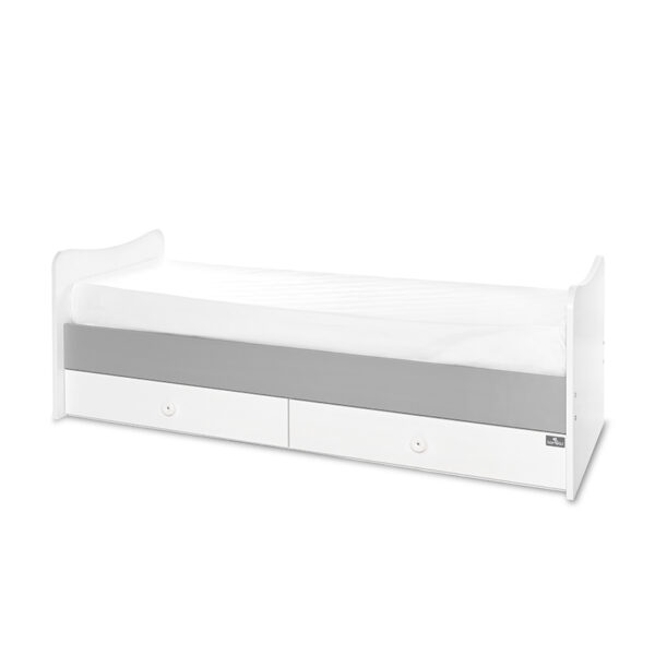 Кроватка детская Lorelli MAXI PLUS NEW White Stone Grey — изображение 6