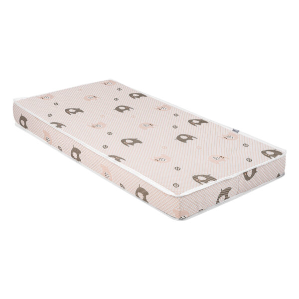 Saltea pentru copii 60*120*12 cm Kikkaboo Memory Comfort Elephants Green - imagine 2