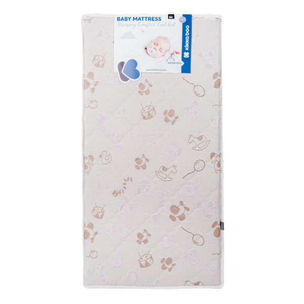 Матрас детский ортопедический MEMORY COMFORT COOL GEL Horses Pink, 60*120 см — изображение 2