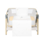Set lenjerie pat 3 piese, Kikkaboo Sleepy Sheep