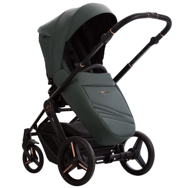 Carucior 2-in-1 Bebetto MONTI PRO 02  /eco-piele/ - imagine 5