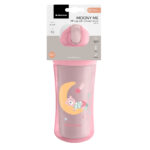 Cana cu pai Kikkaboo Moony me Pink, 220 ml. - imagine 4