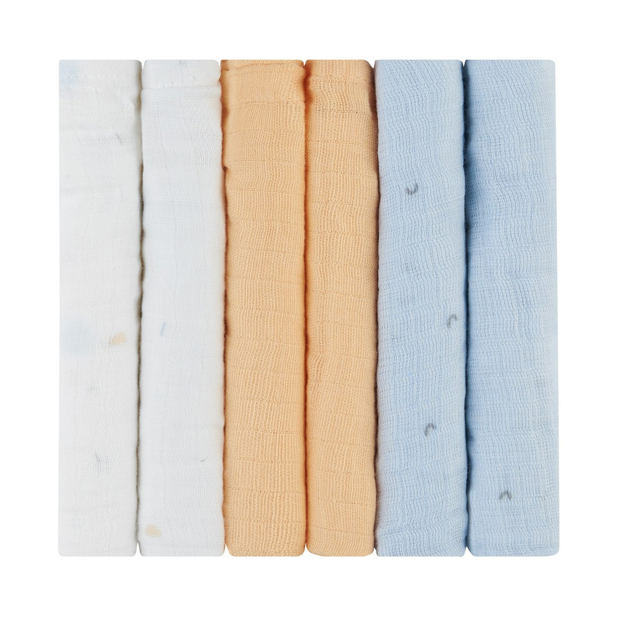 muslin_cloth_set_6pcs_28x30cm_-_square_structure_-_stripy_friends_2_31103010097_1500x1200 Scutece de muselina, 6 buc. 30x30cm, Stripy Friends - imagine 1