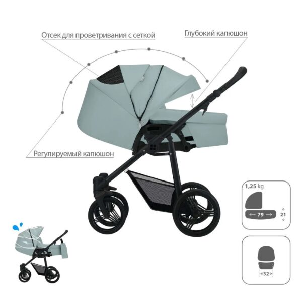 Carucior universal Bebetto NICO PLUS 06 - imagine 2