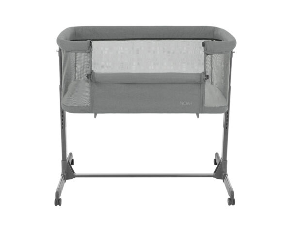 Кроватка приставная NOAH Dark Grey — изображение 3