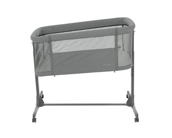 Кроватка приставная NOAH Dark Grey — изображение 2