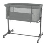 Кроватка приставная NOAH Dark Grey