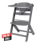 Деревянный растущий стульчик Kikkaboo NORDY Dark Grey
