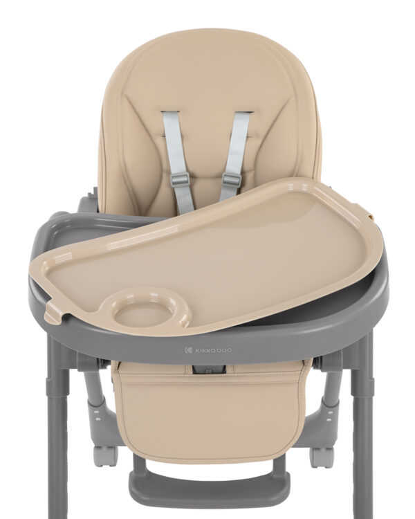 Стульчик для кормления Kikkaboo PASTELLO 2 Beige — изображение 9
