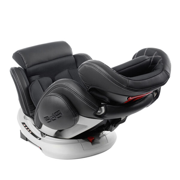 Scaun auto 40-150 cm Glamvers PILOT 360º ISOFIX Black - imagine 2