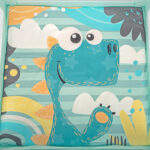 Tarc de joaca Kikkaboo ENJOY Mint Dino 2023 - imagine 6