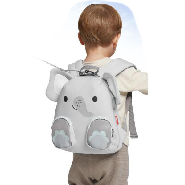 Rucsac pentru copii cu ham QPlay Elephant - imagine 3