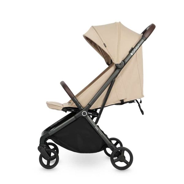 Carucior pentru copii QPlay GRAV Beige - imagine 3