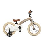 Bicicleta de echilibru 3-in-1 QPlay MINIBY 14" Nude Pink - imagine 2