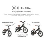Беговел 3-в-1 QPlay MOTOR 14" Black — изображение 2
