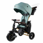 Трицикл складной QPlay NOVA DELUXE Mint/Gold