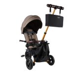 Tricicleta ultrapliabila QPlay NOVA DELUXE Brown/Gold - imagine 2