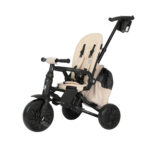 Tricicleta ultrapliabila QPlay NOVA MAX Beige - imagine 2